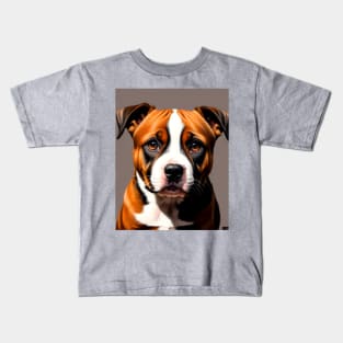 Pitweiler Puppy 06 Kids T-Shirt